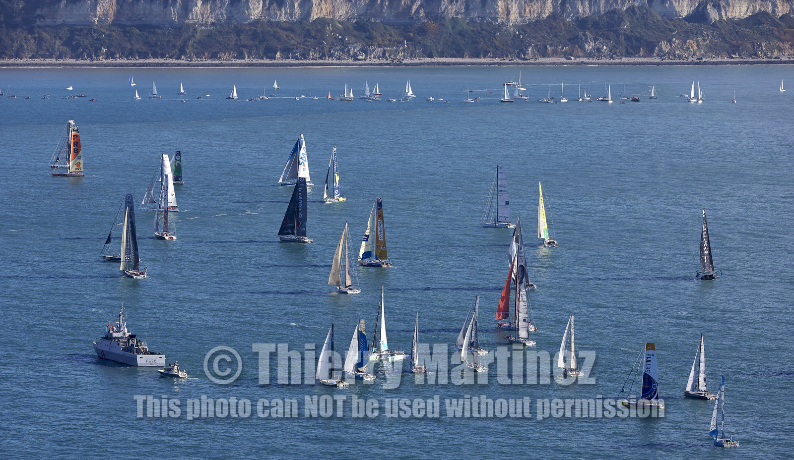 Départ Transat Jacques Vabre 2015.