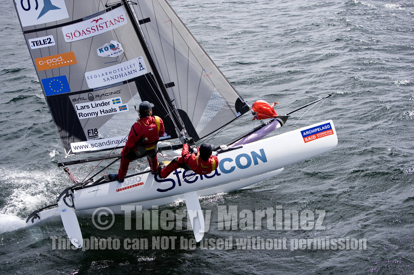 ©ThMartinez. NAGU, Finland, 28 JUNE 2006..Archipelago Raid 2006 (26-30 June 2006) Day 3-  .