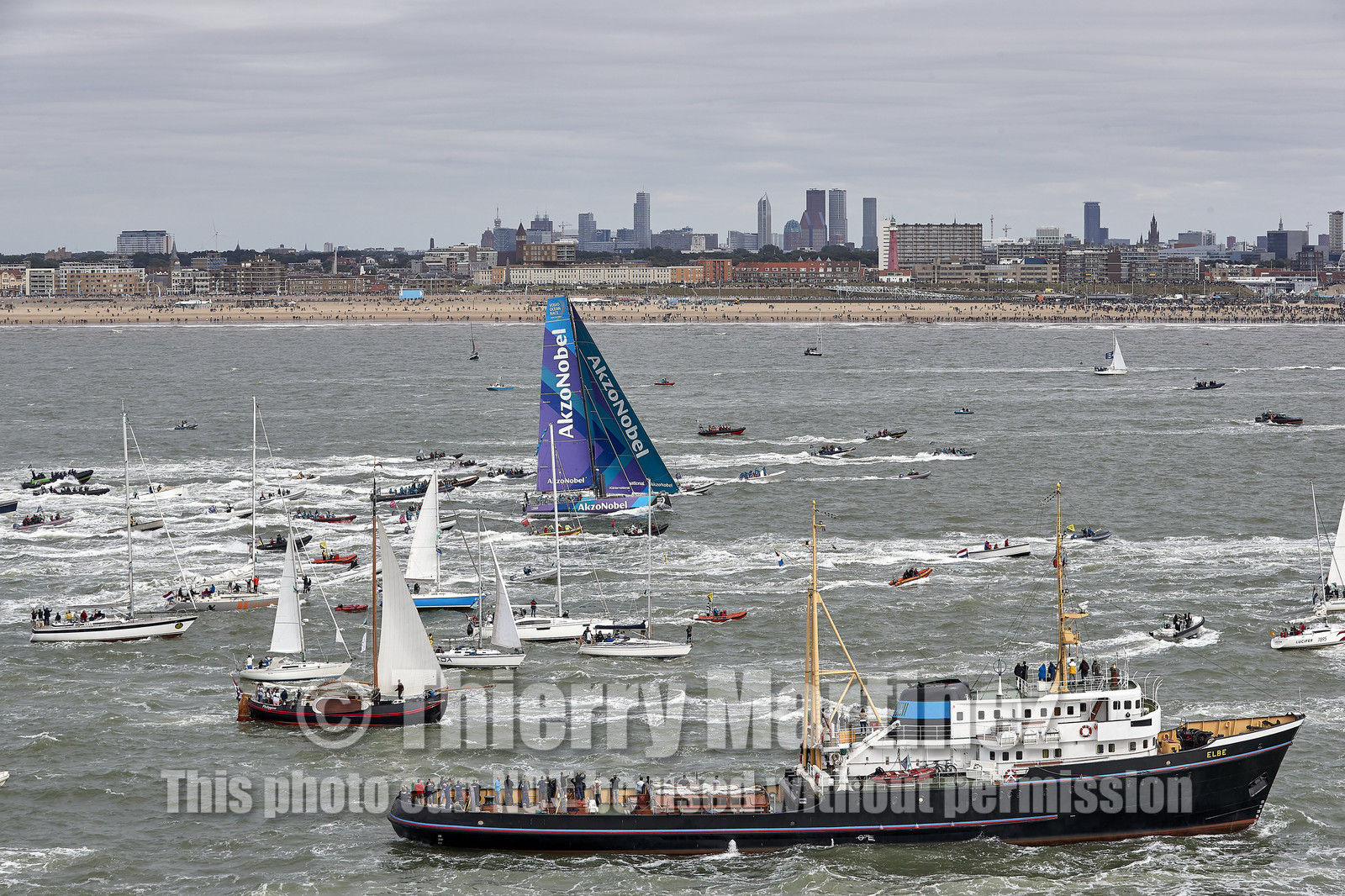 team AkzoNobel  in Volvo Ocean Race 2017-18.