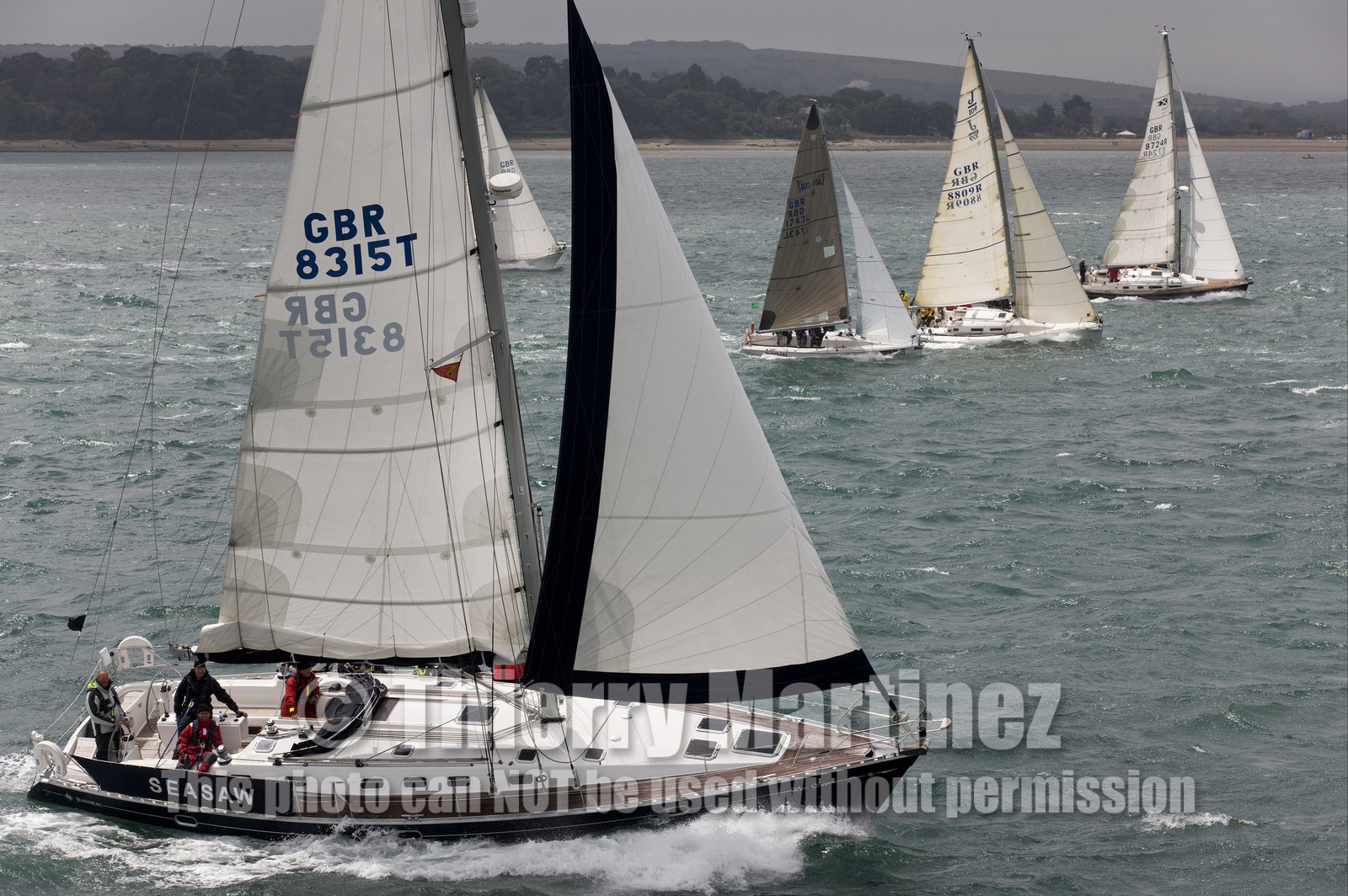 JP Morgan Asset Management Round The Island Race. 80th Anniversary race.