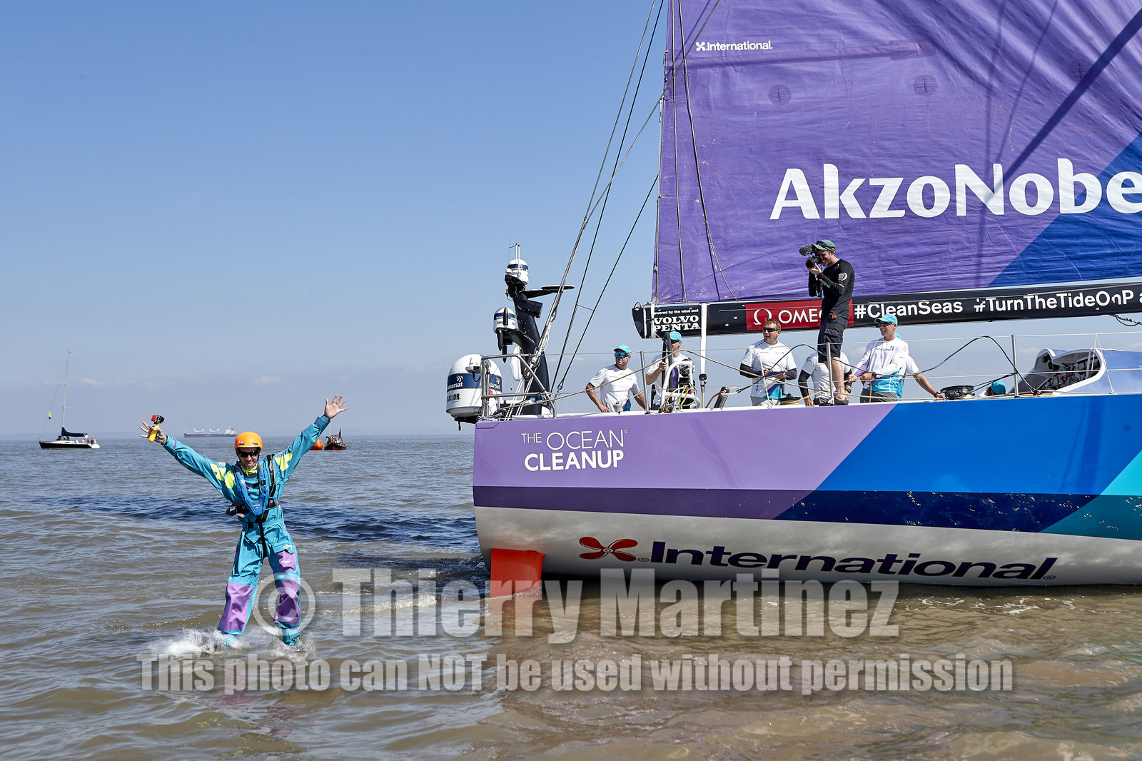 team AkzoNobel  in Volvo Ocean Race 2017-18.