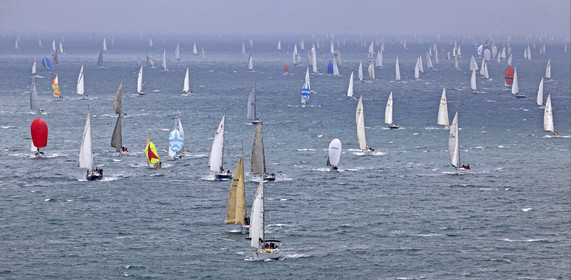 JP Morgan Asset Management Round The Island Race. 80th Anniversary race.