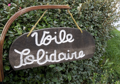 Thierry Dubois new boat under construction.15 Oct 2006