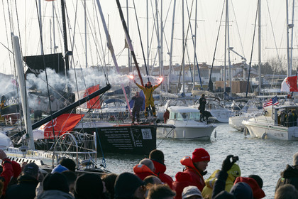 2012 13 VENDEE GLOBE ; Alessandro di Benedetto (FRA ITA) TEAM PLASTIQUE