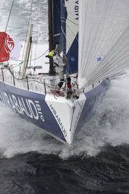 MIRABAUD  Monohull IMOCA 60, skipper Dominique Wavre (SUi)