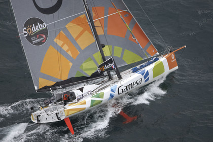 VENDEE GLOBE 2012 13 , Start  10 Nov 2012.