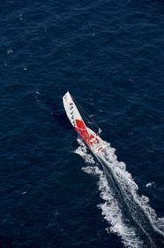 MACSF , Bertrand de Broc et Marc Guillemot avant la Transat Jacques Vabre 2015.
