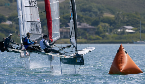 2013 US National International Moth - Kaneohe Bay - Hawaii -USA . 10-11 October 2013