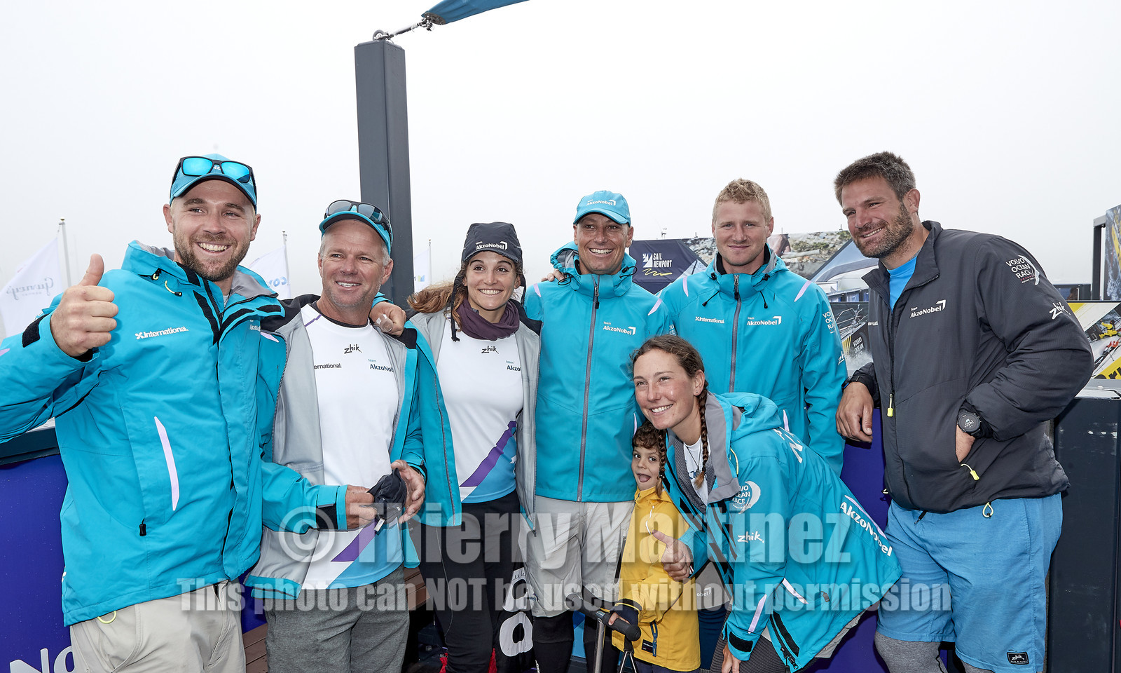 team AkzoNobel  in Volvo Ocean Race 2017-18.
