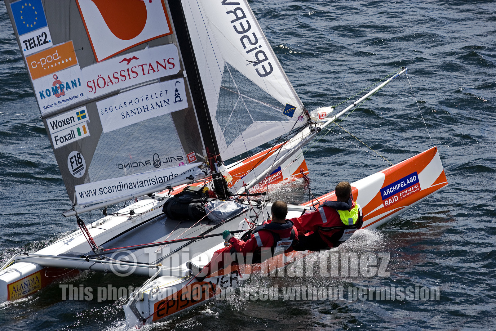 ©ThMartinez. NAGU, Finland, 28 JUNE 2006..Archipelago Raid 2006 (26-30 June 2006) Day 3-  .