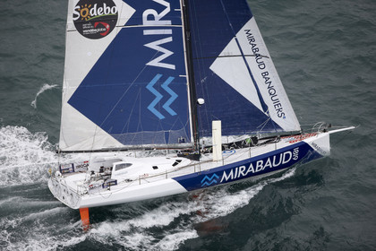 VENDEE GLOBE 2012 13 , Start  10 Nov 2012.