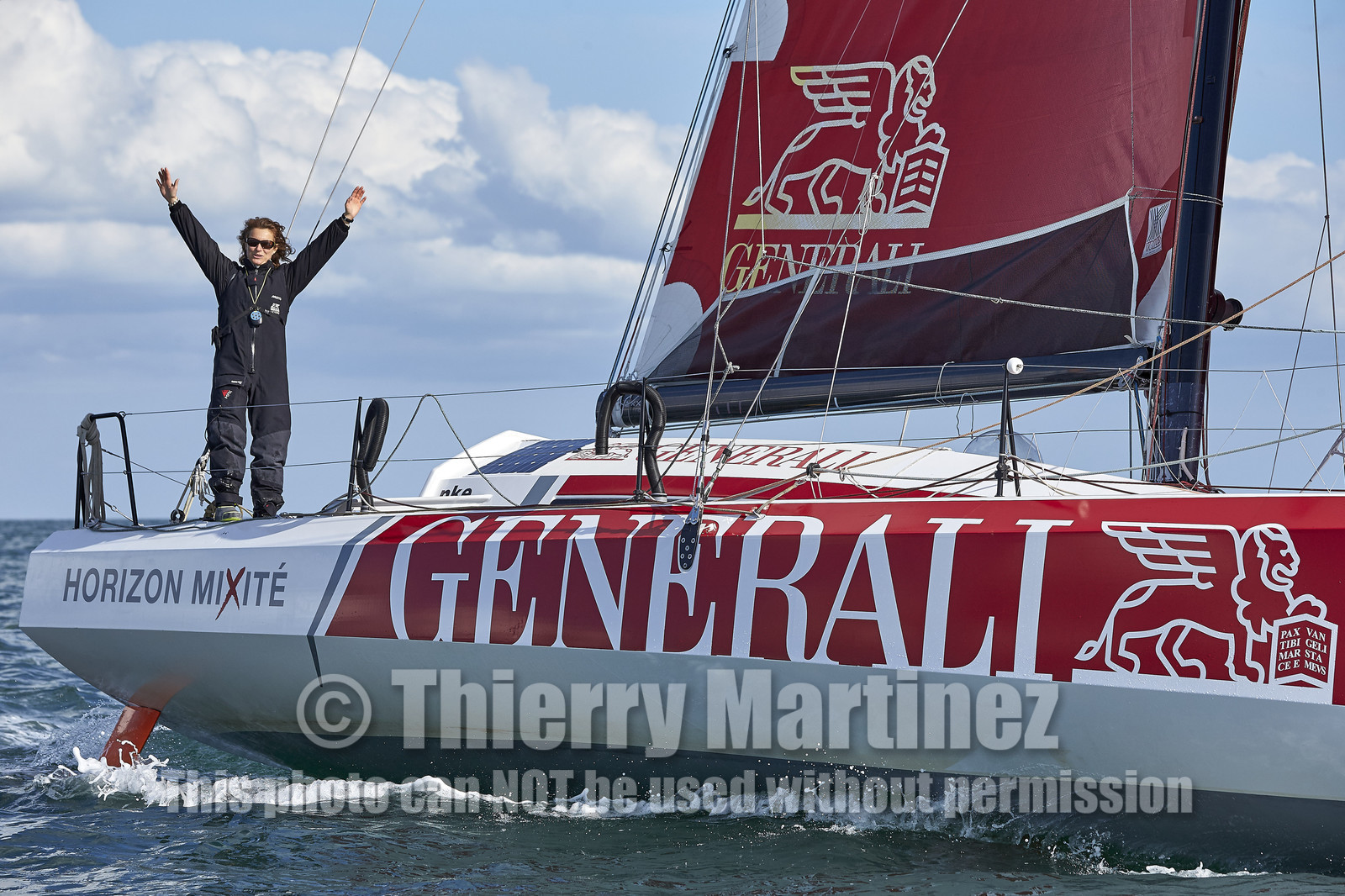 Isabelle JOSCHKE CLASS 40  GENERALI-HORIZON MIXITE