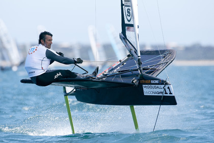 2015 McDougall + McConaghy Moth Worlds. Sorrento - VIC AUSTRALIA  . 6 16 January 2015. Organize by Sorrento Sailing Couta Boat Club.