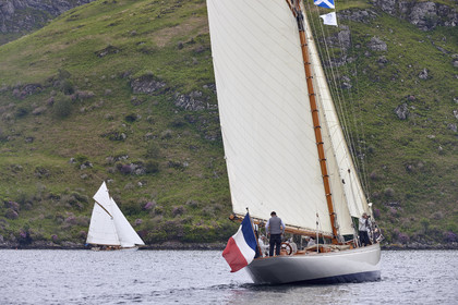 22_21907  © Thierry Martinez.FAIRLIE,SCOTLAND - UK 14th June 20222022 RICHARD MILLE FIFE REGATTA.Day 4 :ROTHESAY (ISLE OF BUTE) to PORTAVADIE.