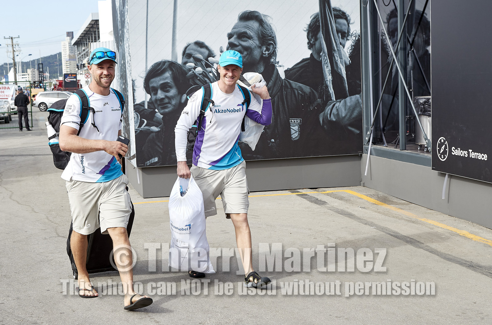 team AkzoNobel  in Volvo Ocean Race 2017-18.