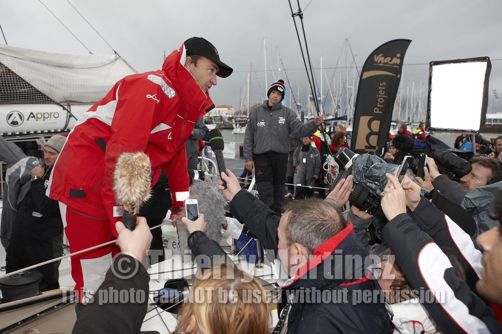 VENDEE GLOBE 2012 13 , Start  10 Nov 2012.