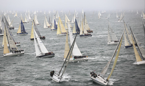 JP Morgan Asset Management Round The Island Race. 80th Anniversary race.