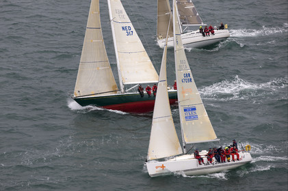JP Morgan Asset Management Round The Island Race. 80th Anniversary race.