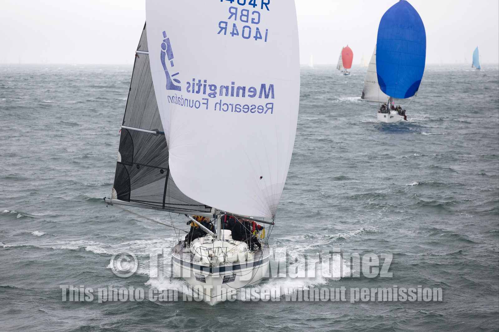 JP Morgan Asset Management Round The Island Race. 80th Anniversary race.