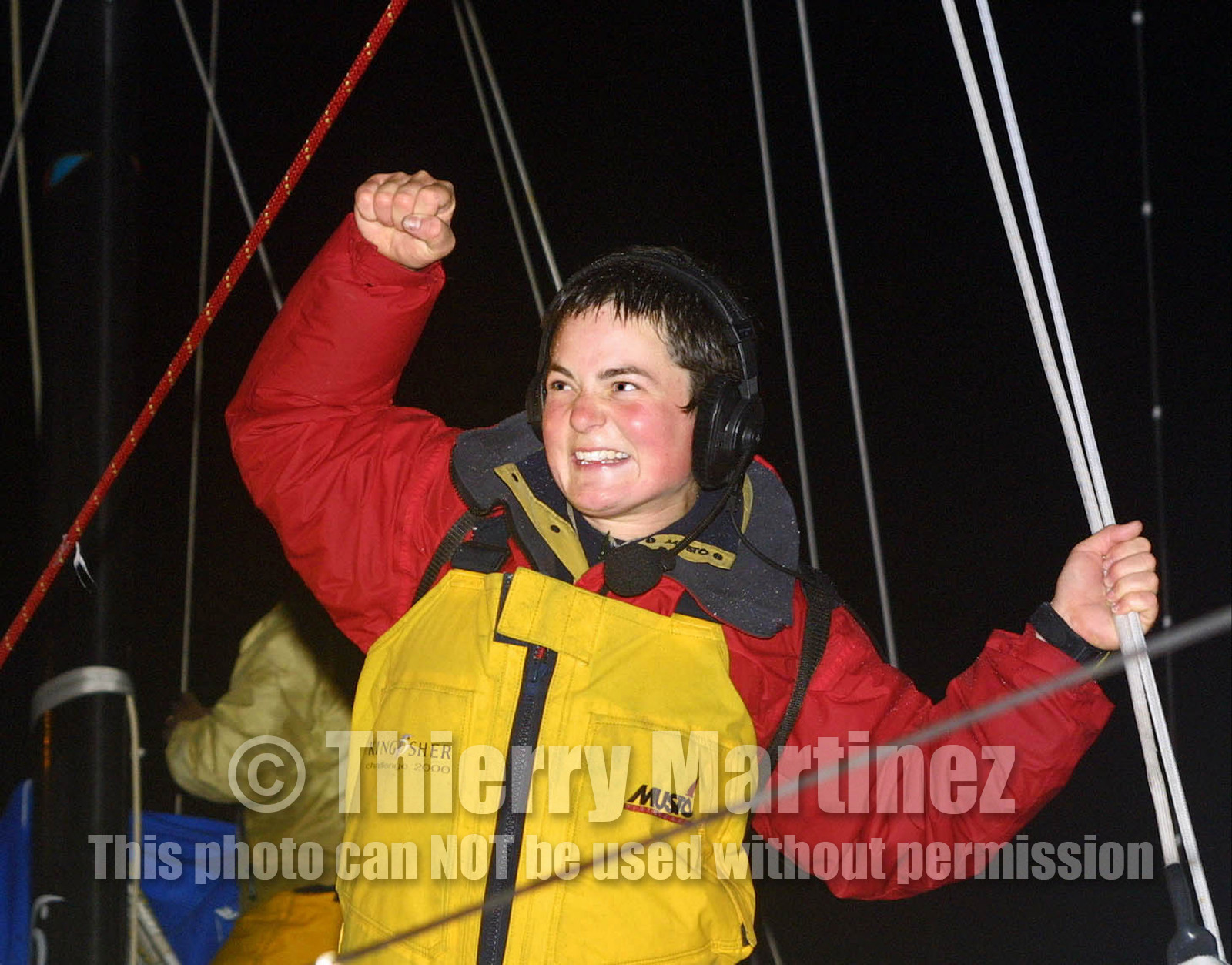 2000 Vendee Globe. Finish. Les Sables d'Olonne(FRA)