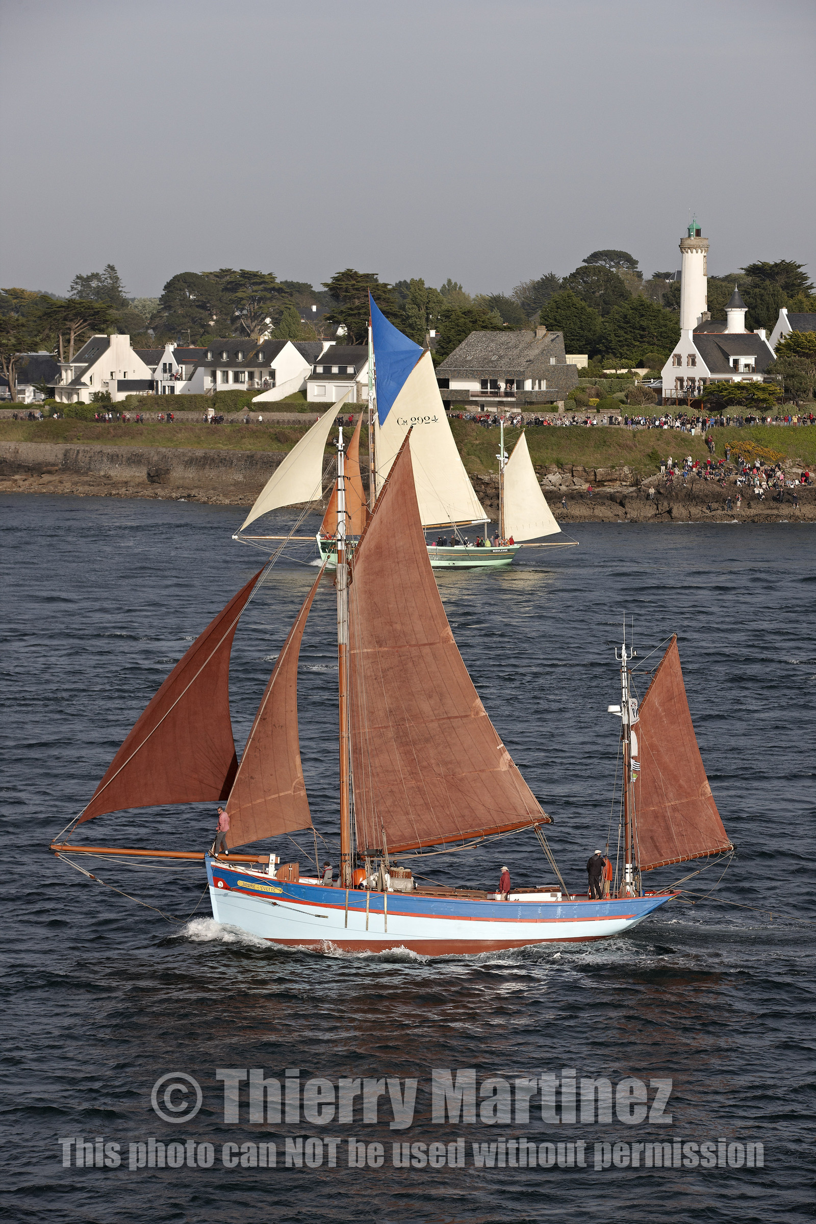 Semaine du Golfe 2015. Parade d'arrivée de la flotte.