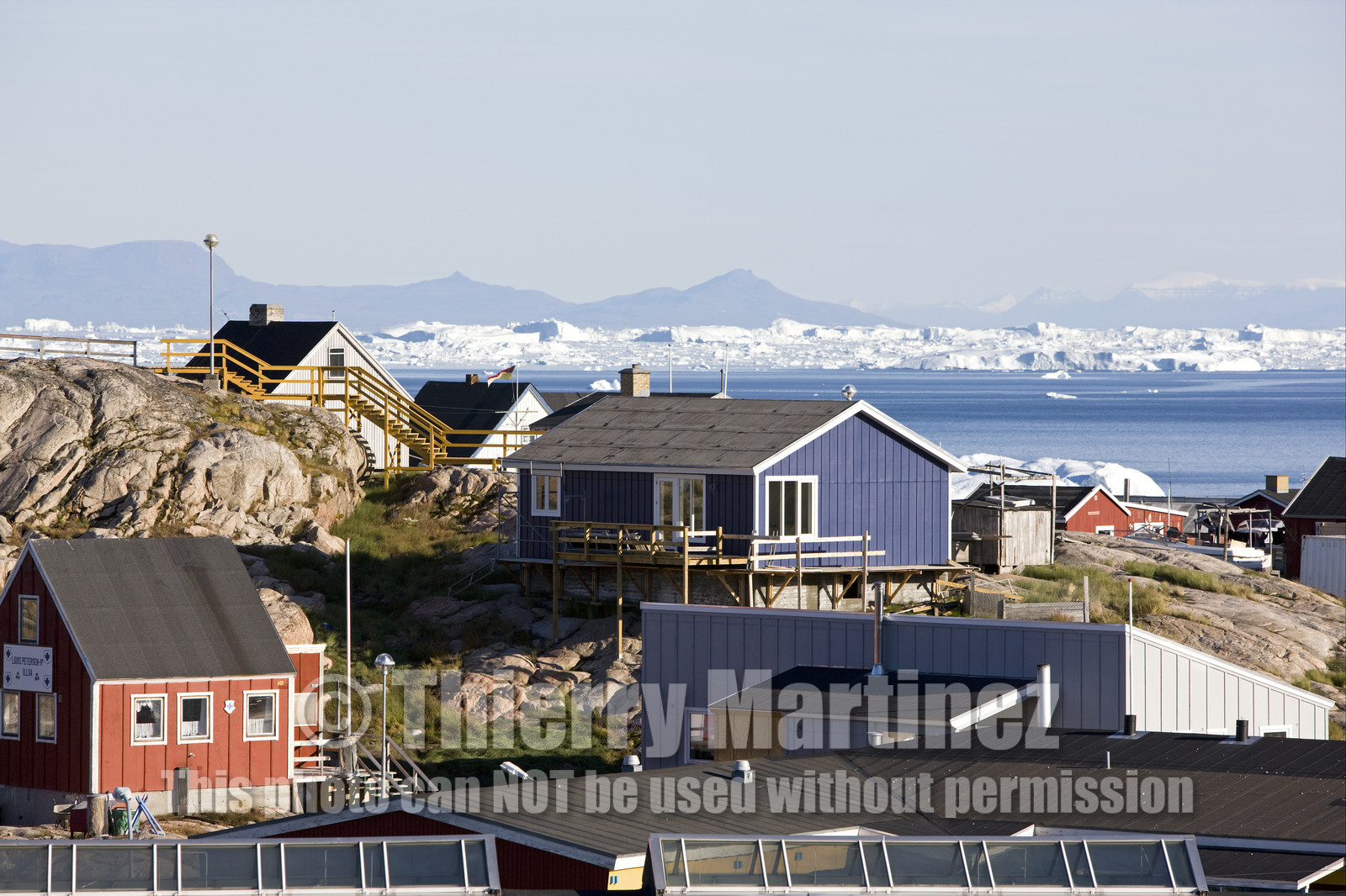 Schooner LA LOUISE sailing on west coast of Greenland.