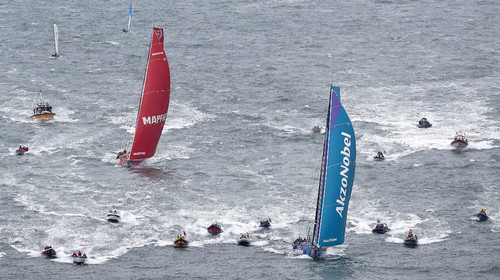 team AkzoNobel  in Volvo Ocean Race 2017-18.
