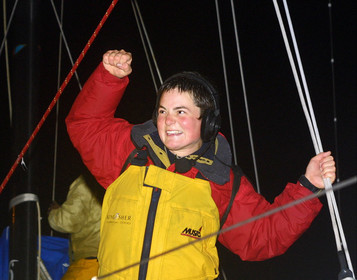 2000 Vendee Globe. Finish. Les Sables d'Olonne(FRA)