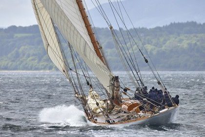 22_17006   © Thierry Martinez.FAIRLIE,SCOTLAND - UK 12th June 20222022 RICHARD MILLE FIFE REGATTA.Day 2 : LARGS to ROTHESAY