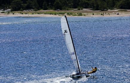 ©ThMartinez. NAGU, Finland, 28 JUNE 2006..Archipelago Raid 2006 (26-30 June 2006) Day 3-  .