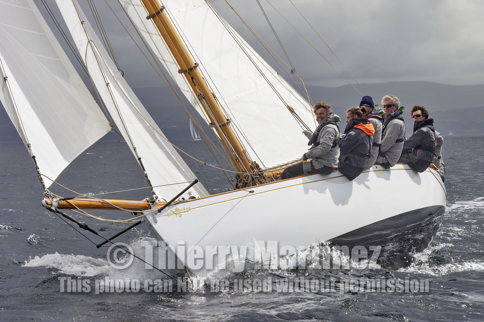 22_17006   © Thierry Martinez.FAIRLIE,SCOTLAND - UK 13th June 20222022 RICHARD MILLE FIFE REGATTA.Day 3;