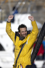2012 13 VENDEE GLOBE ; Alessandro di Benedetto (FRA ITA) TEAM PLASTIQUE