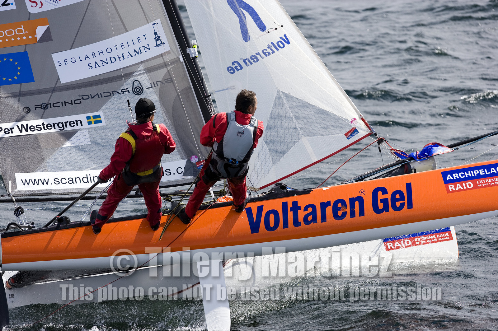 ©ThMartinez. NAGU, Finland, 28 JUNE 2006..Archipelago Raid 2006 (26-30 June 2006) Day 3-  .