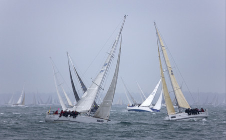 JP Morgan Asset Management Round The Island Race. 80th Anniversary race.