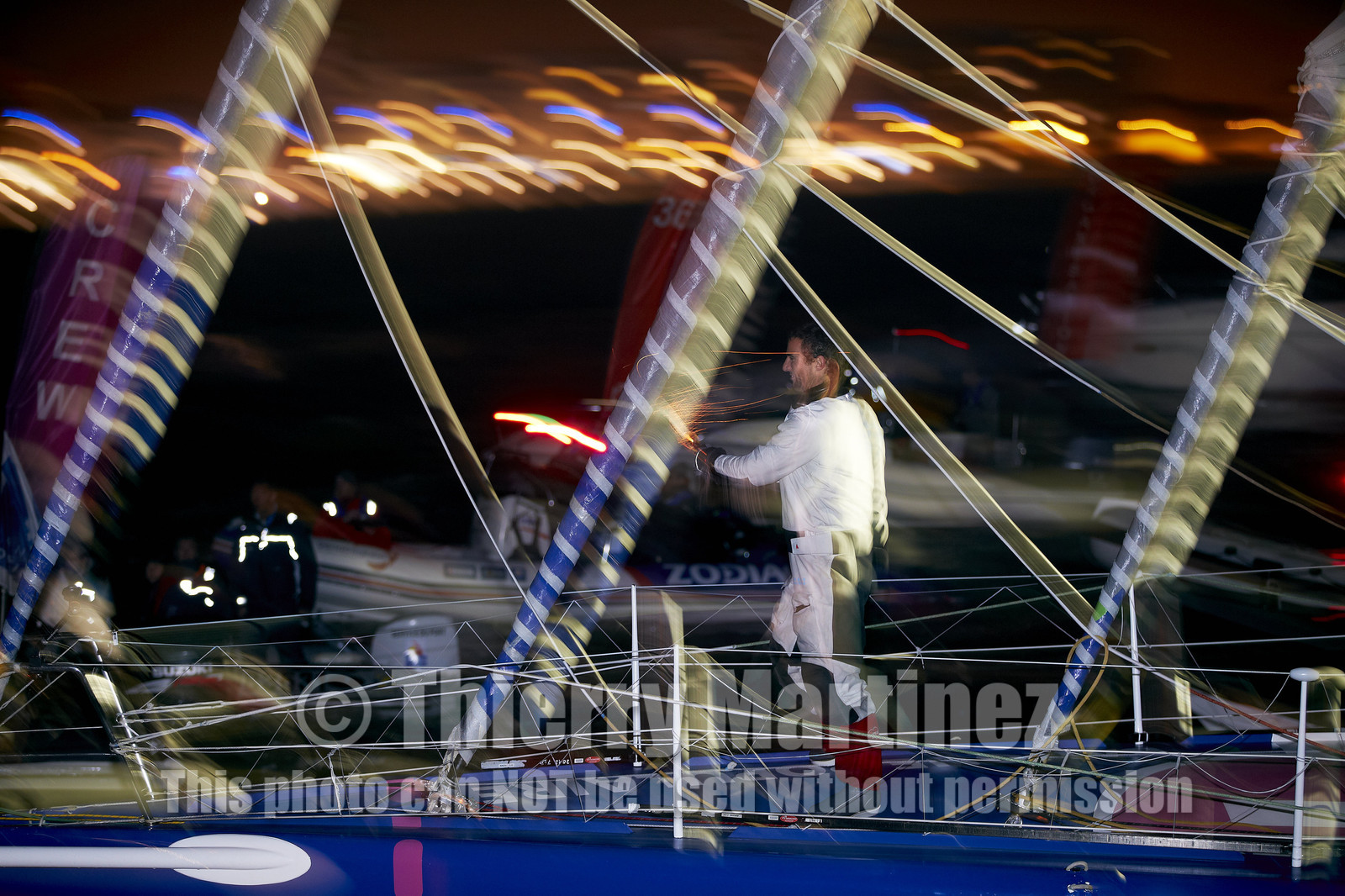 2012 13 VENDEE GLOBE. Armel Le Cleac'h (FRA) BANQUE POPULAIRE 2nd .