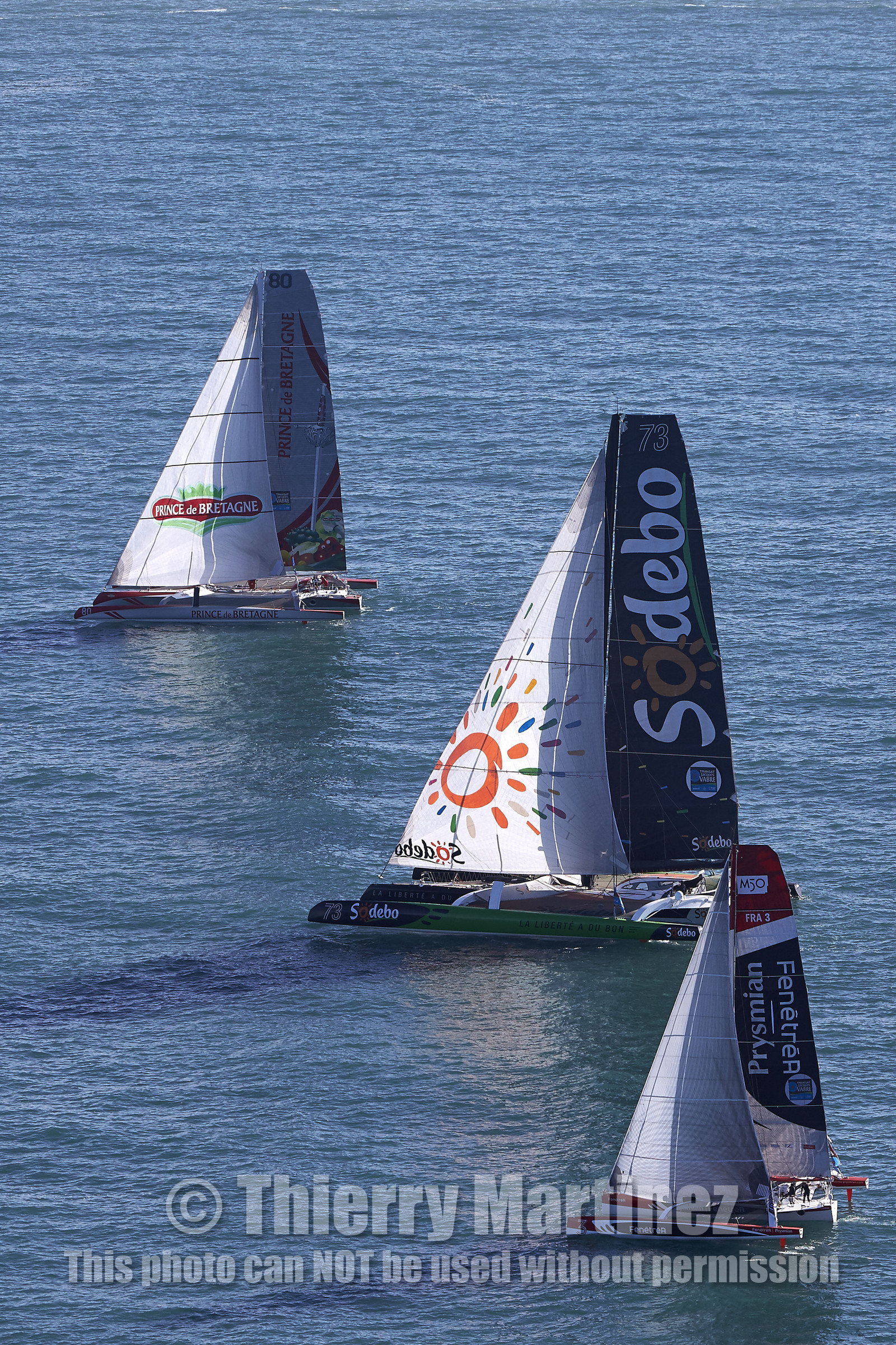 Départ Transat Jacques Vabre 2015.