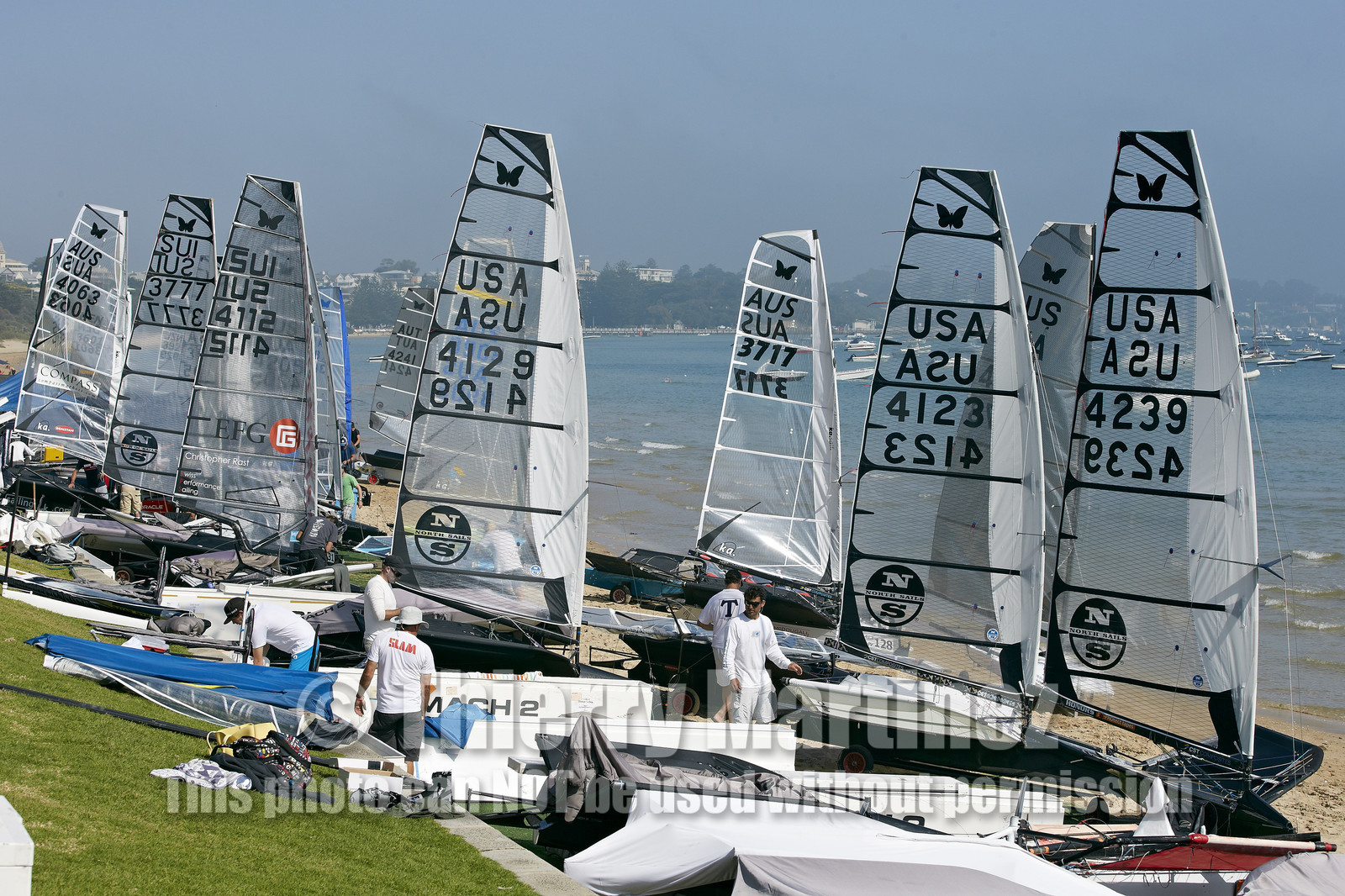 2015 McDougall + McConaghy Moth Worlds. Sorrento - VIC AUSTRALIA  . 6 16 January 2015. Organize by Sorrento Sailing Couta Boat Club.