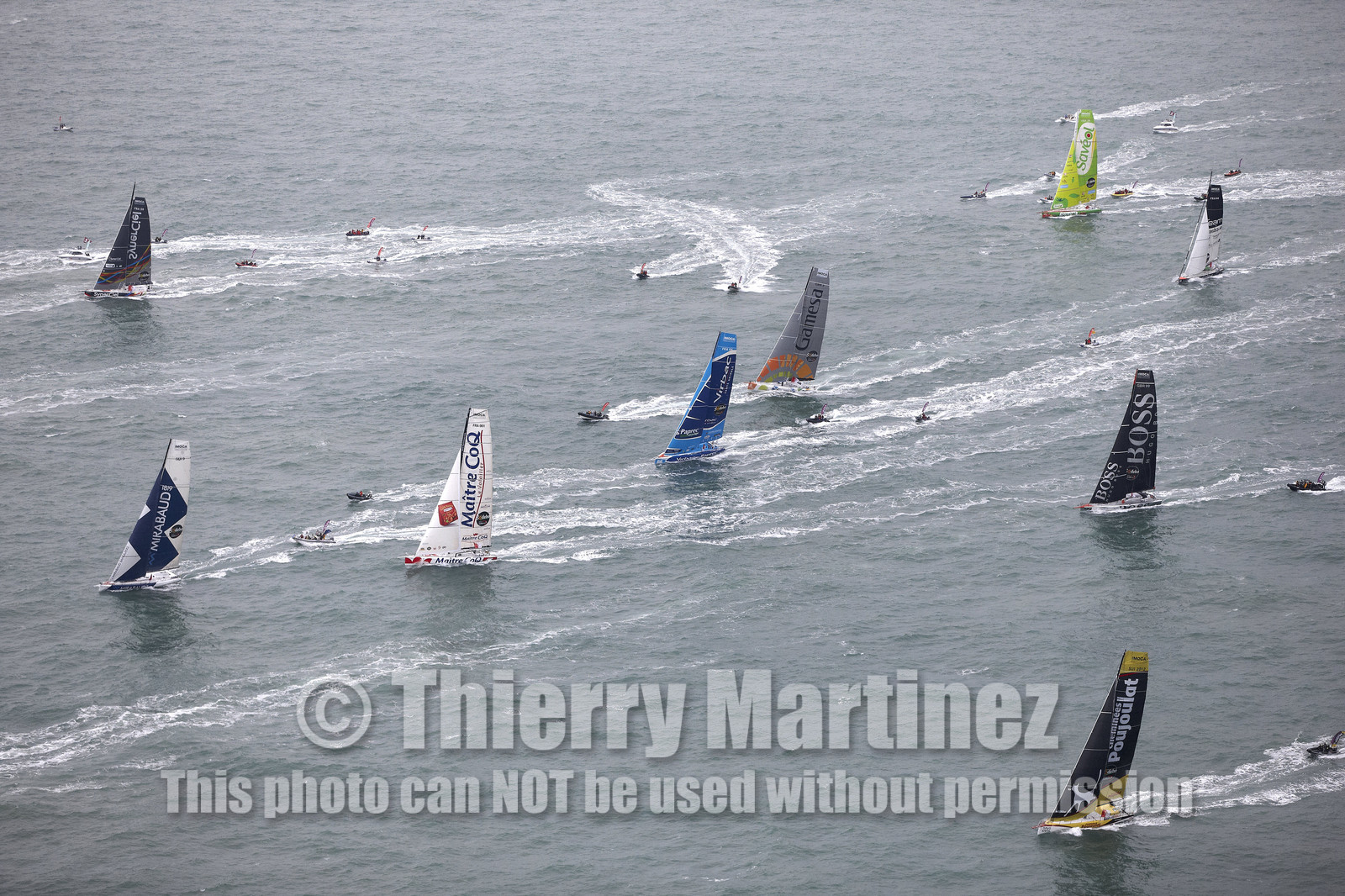 VENDEE GLOBE 2012 13 , Start  10 Nov 2012.