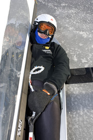 Ice Boats in Stockholm Archipelago - March 2005.