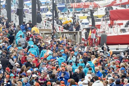 team AkzoNobel  in Volvo Ocean Race 2017-18.