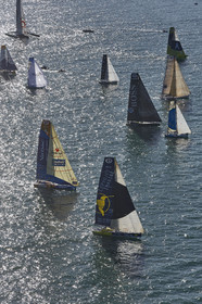 Départ Transat Jacques Vabre 2015.