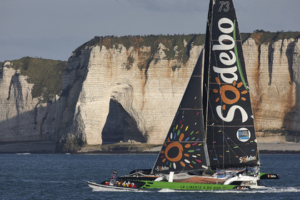 Départ Transat Jacques Vabre 2015.