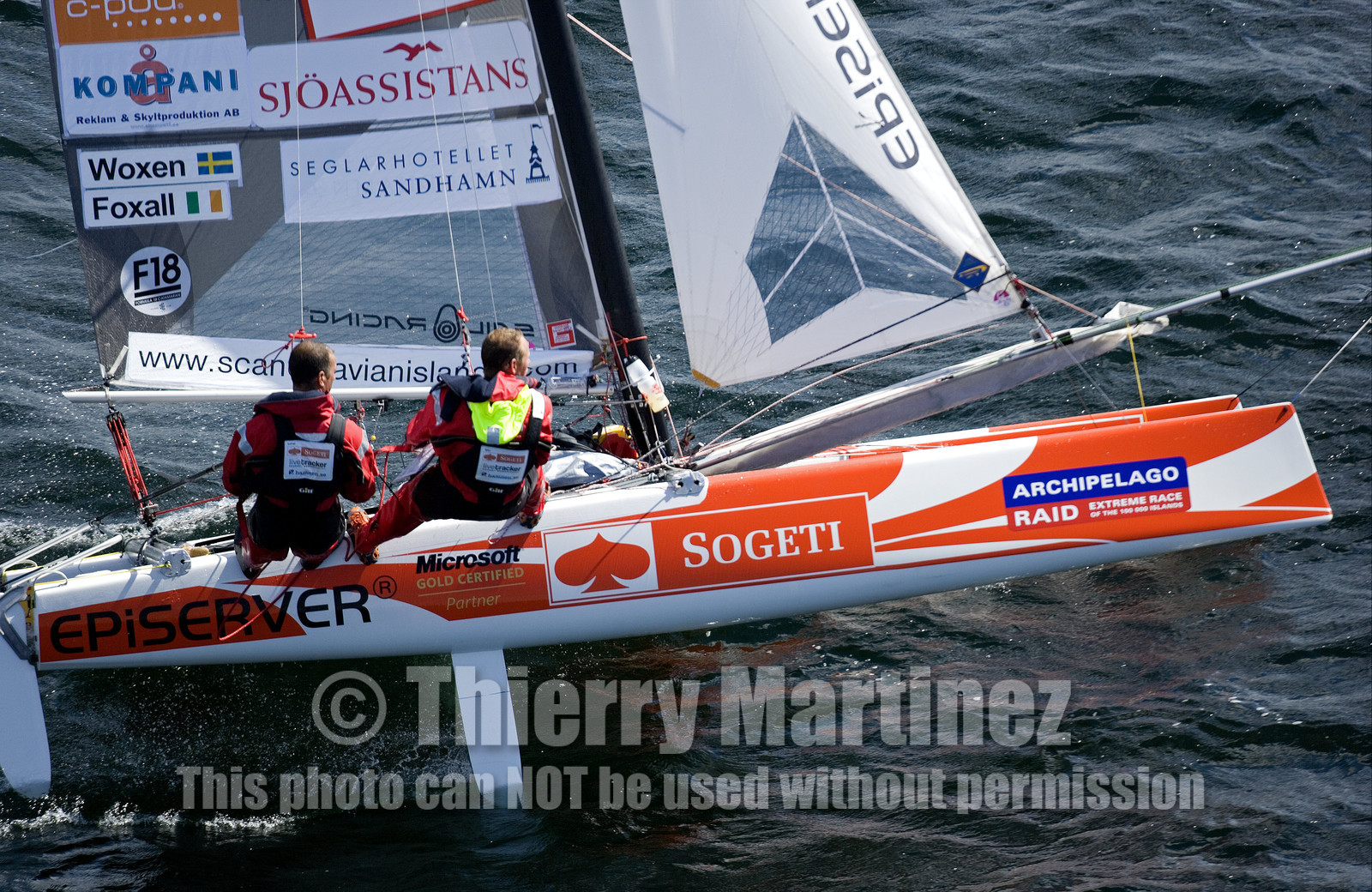 ©ThMartinez. NAGU, Finland, 28 JUNE 2006..Archipelago Raid 2006 (26-30 June 2006) Day 3-  .
