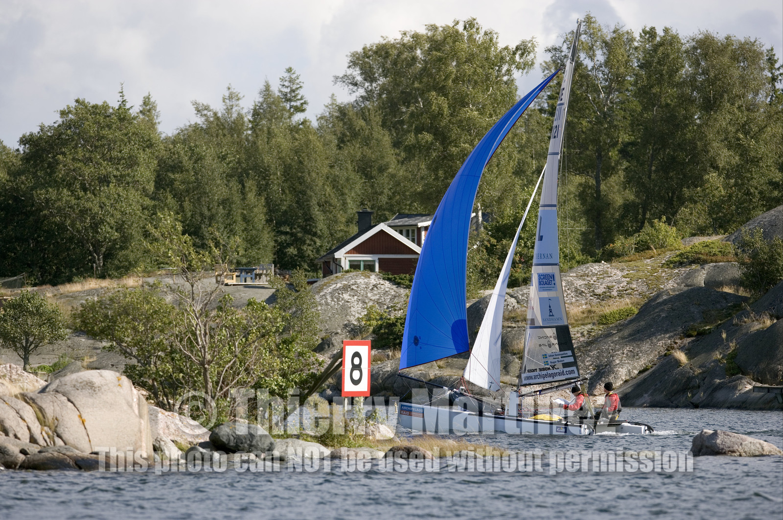 Archipelago Raid 2005 - Stockholm - Sweden  August 2005 -Day 1