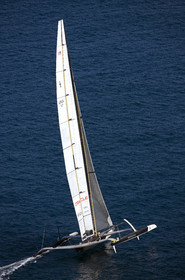 33rd  AMERICA'S CUP Valencia Spain, February 2010 - Defender:  ALINGHI (ALINGHI 5) vs Challenger : BMW Oracle Racing (USA 17)