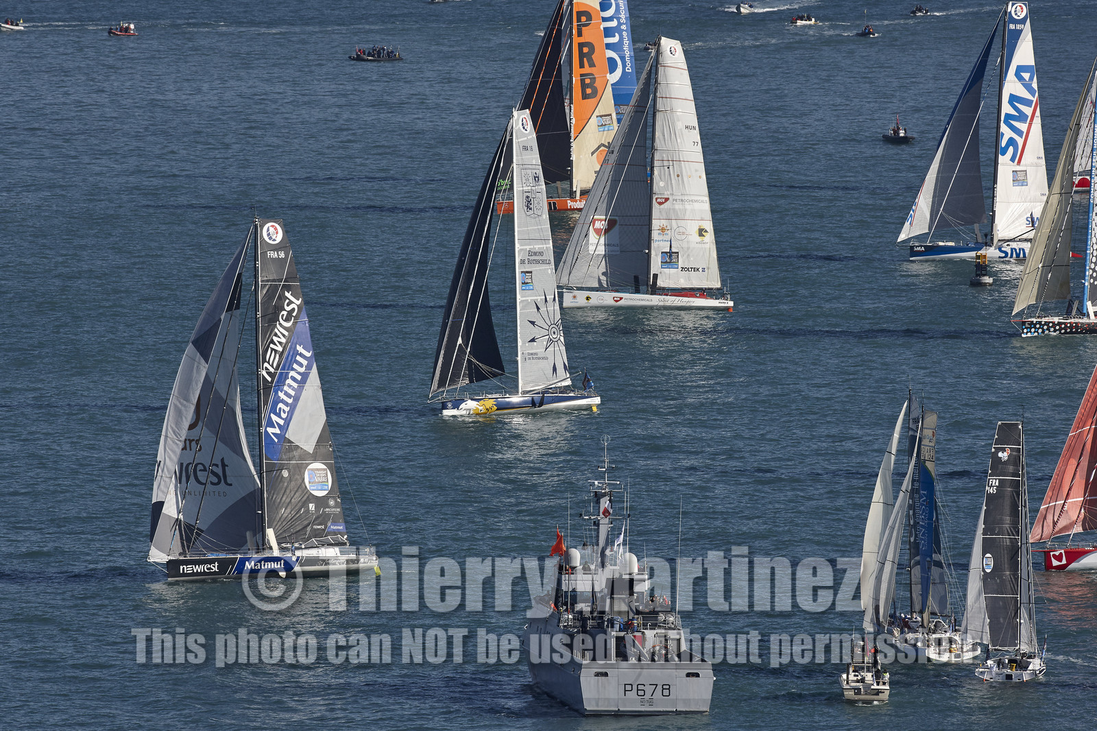 Départ Transat Jacques Vabre 2015.