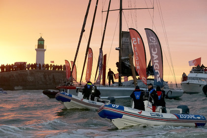13_01555  2012 13 VENDEE GLOBE. Arrival in Les sables d'Olonne (