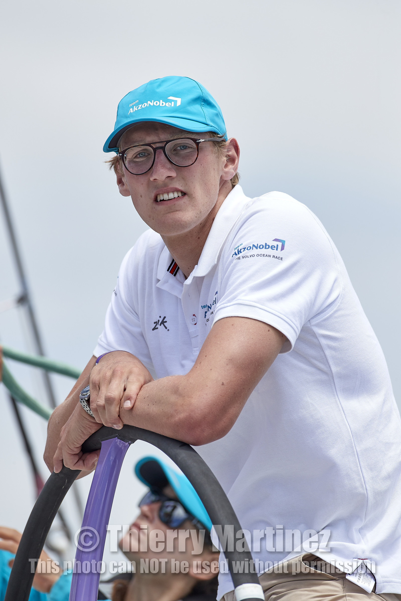 team AkzoNobel  in Volvo Ocean Race 2017-18.