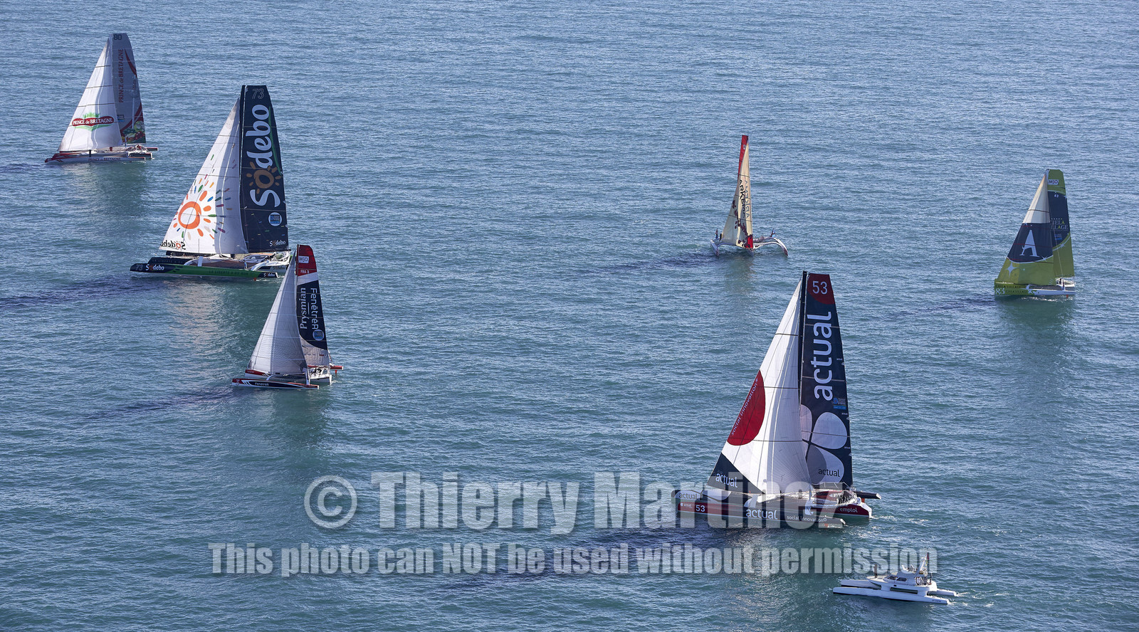 Départ Transat Jacques Vabre 2015.