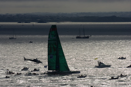 ROUTE DU RHUM Start in St Malo.Oct  2006